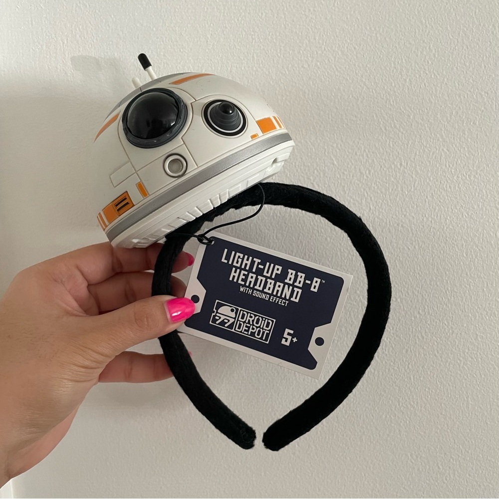 NWT Star Wars BB-8 Light Up Headband from Disneyland